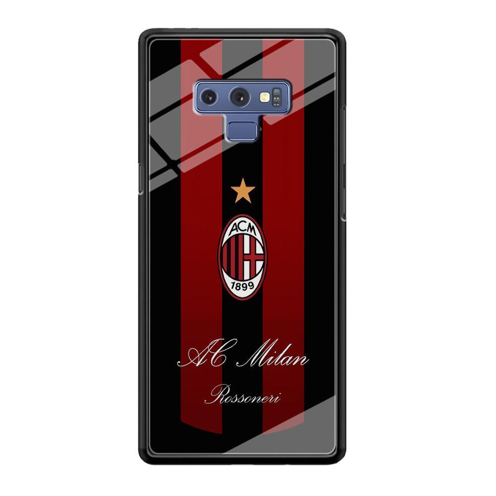 AC Milan Byname Rossoneri Samsung Galaxy Note 9 Case-Oxvistore