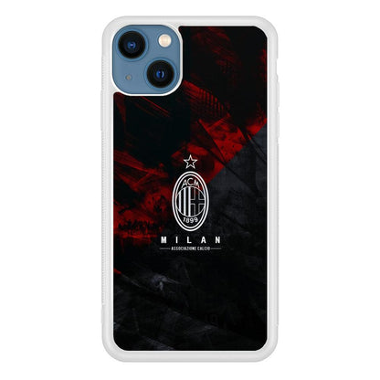 AC Milan Shadow Over The Silhouette iPhone 13 Case-Oxvistore