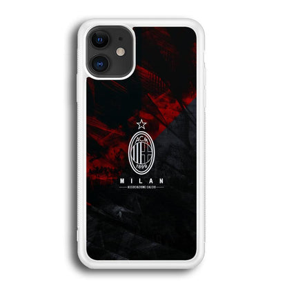 AC Milan Shadow Over The Silhouette iPhone 12 Case-Oxvistore