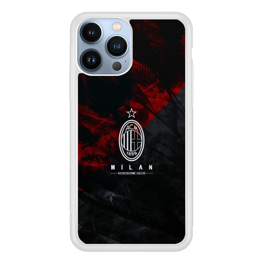 AC Milan Shadow Over The Silhouette iPhone 13 Pro Case-Oxvistore