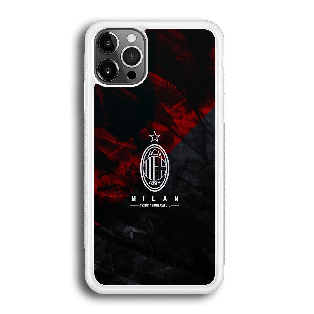 AC Milan Shadow Over The Silhouette iPhone 12 Pro Case-Oxvistore