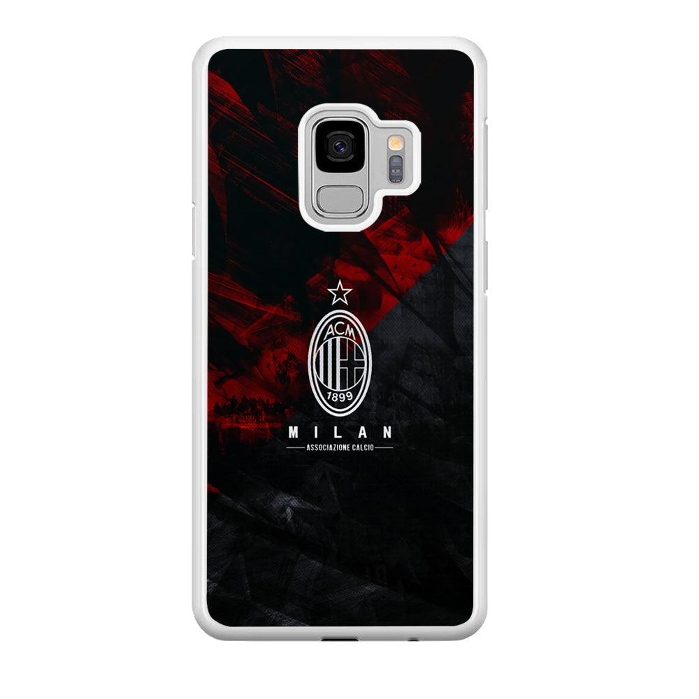 AC Milan Shadow Over The Silhouette Samsung Galaxy S9 Case-Oxvistore