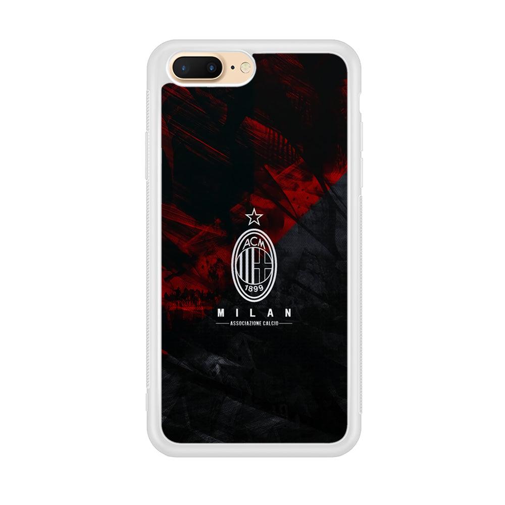 AC Milan Shadow Over The Silhouette iPhone 8 Plus Case-Oxvistore