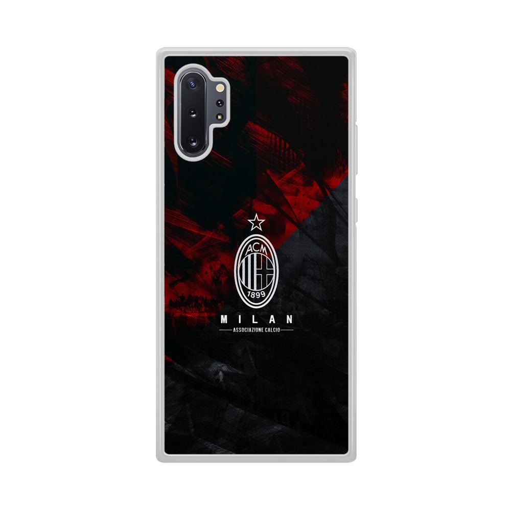 AC Milan Shadow Over The Silhouette Samsung Galaxy Note 10 Plus Case-Oxvistore