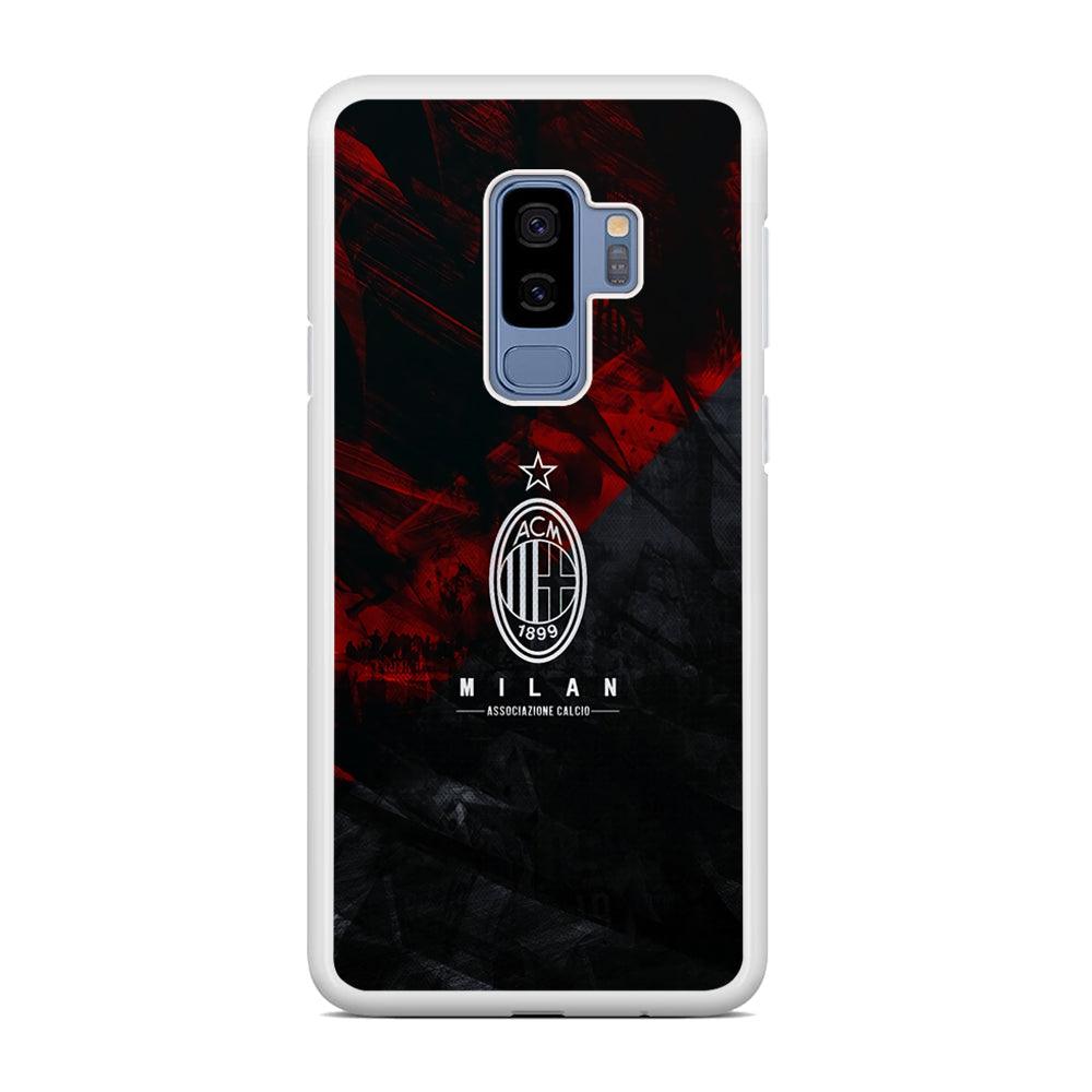 AC Milan Shadow Over The Silhouette Samsung Galaxy S9 Plus Case-Oxvistore