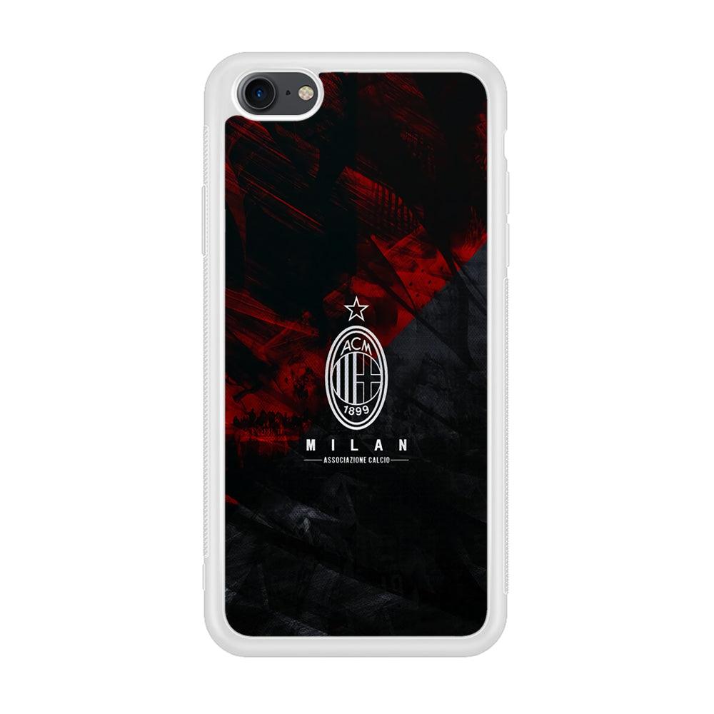 AC Milan Shadow Over The Silhouette iPhone 8 Case-Oxvistore