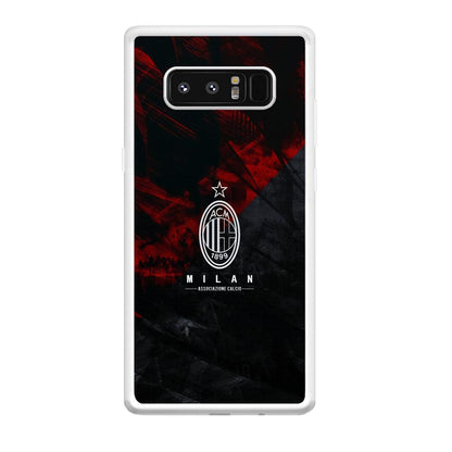 AC Milan Shadow Over The Silhouette Samsung Galaxy Note 8 Case-Oxvistore