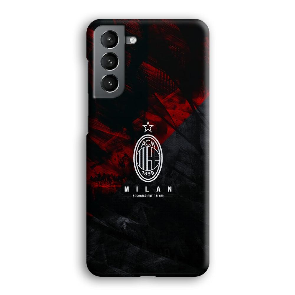 AC Milan Shadow Over The Silhouette Samsung Galaxy S21 Plus Case-Oxvistore