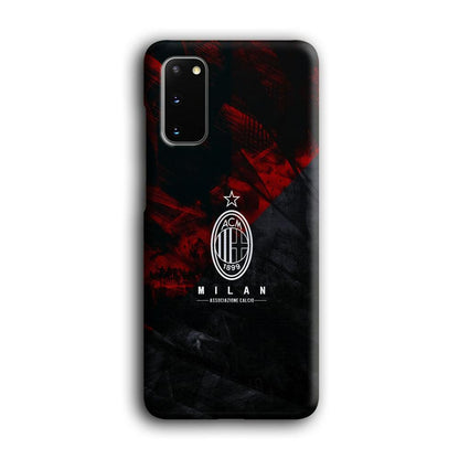 AC Milan Shadow Over The Silhouette Samsung Galaxy S20 Case-Oxvistore