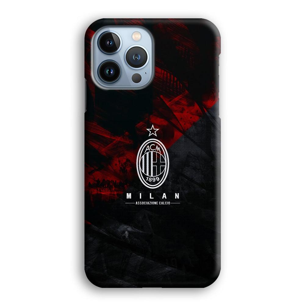 AC Milan Shadow Over The Silhouette iPhone 14 Pro Case-Oxvistore