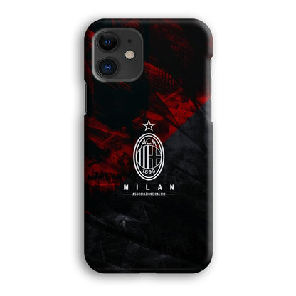 AC Milan Shadow Over The Silhouette iPhone 12 Case-Oxvistore