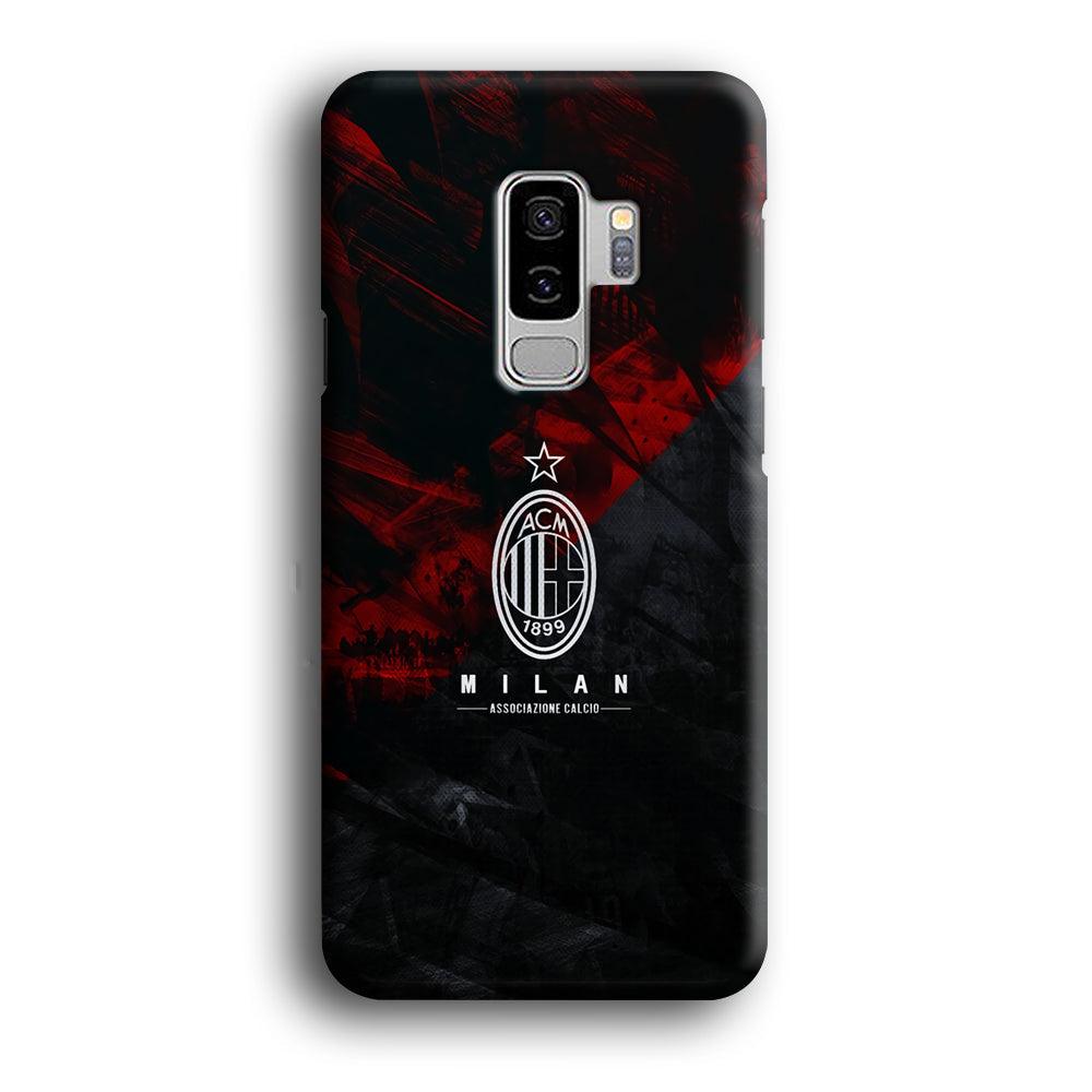 AC Milan Shadow Over The Silhouette Samsung Galaxy S9 Plus Case-Oxvistore