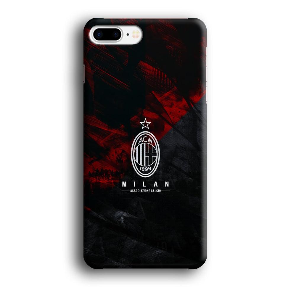 AC Milan Shadow Over The Silhouette iPhone 8 Plus Case-Oxvistore