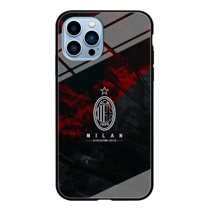 AC Milan Shadow Over The Silhouette iPhone 14 Pro Case-Oxvistore