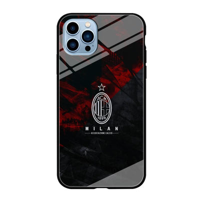 AC Milan Shadow Over The Silhouette iPhone 12 Pro Max Case-Oxvistore