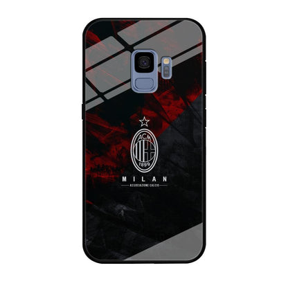 AC Milan Shadow Over The Silhouette Samsung Galaxy S9 Case-Oxvistore