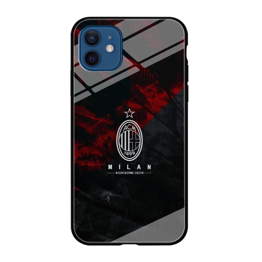 AC Milan Shadow Over The Silhouette iPhone 12 Case-Oxvistore