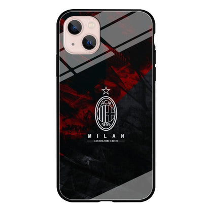 AC Milan Shadow Over The Silhouette iPhone 13 Case-Oxvistore