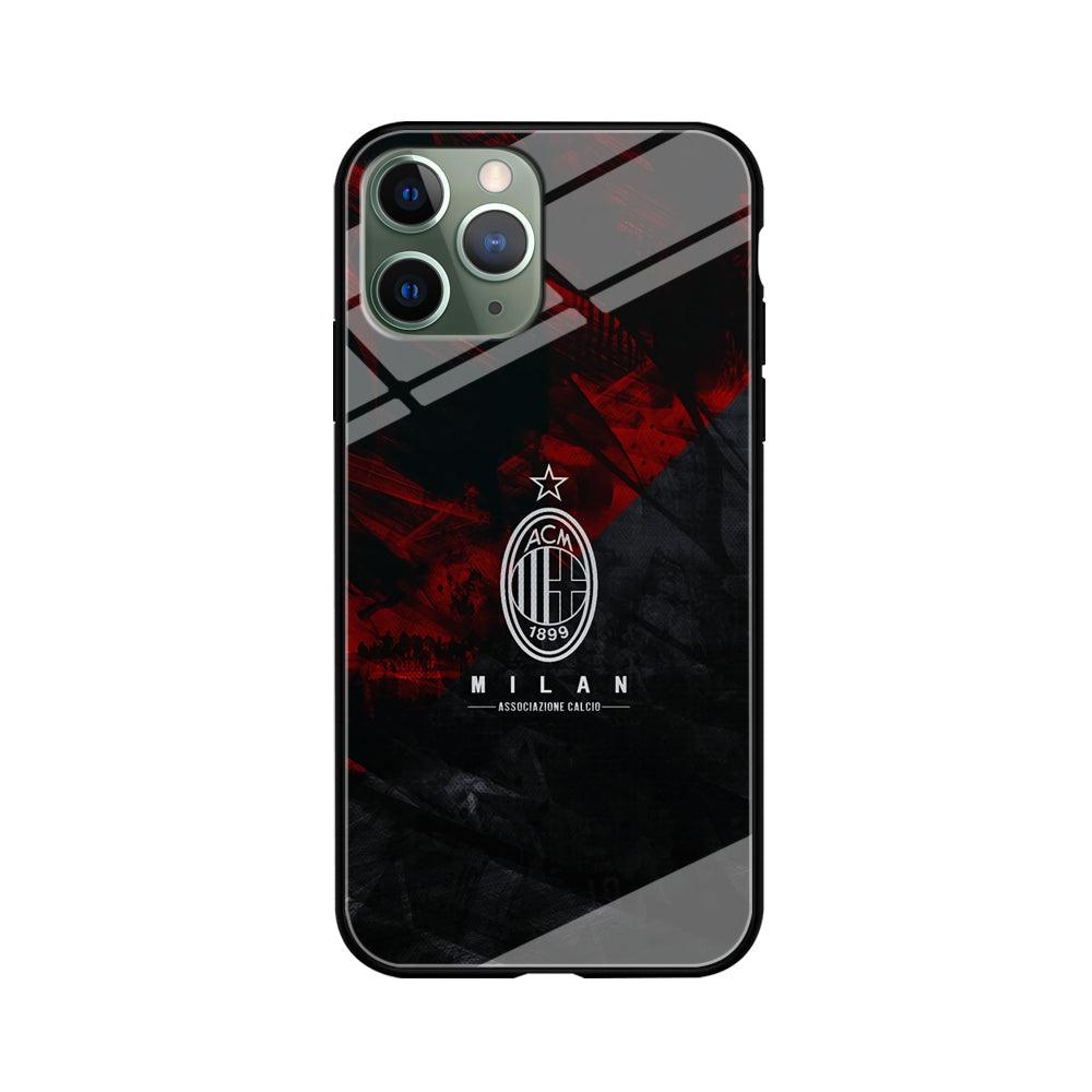 AC Milan Shadow Over The Silhouette iPhone 11 Pro Case-Oxvistore