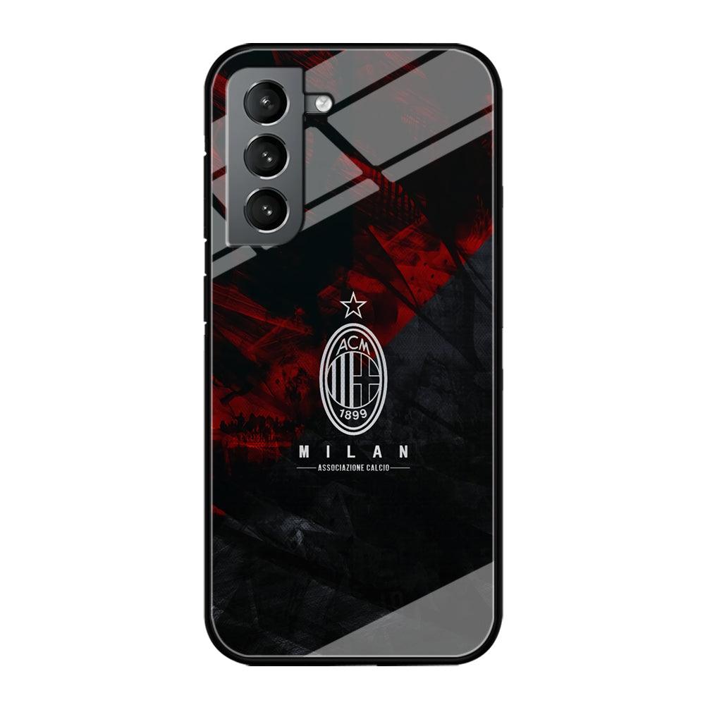 AC Milan Shadow Over The Silhouette Samsung Galaxy S21 Plus Case-Oxvistore