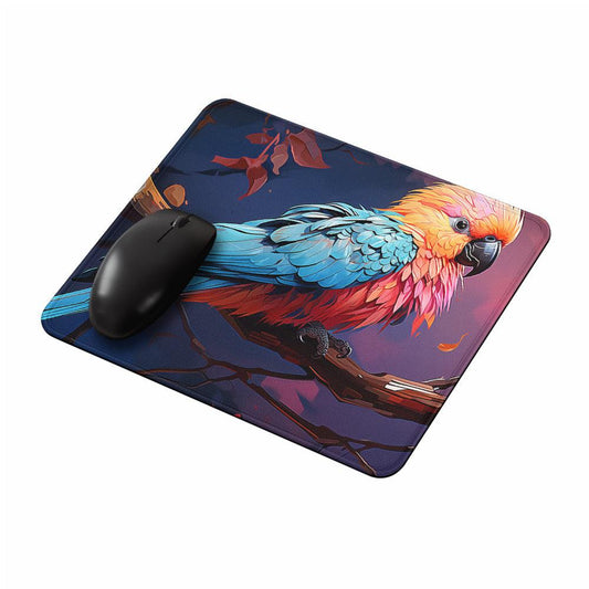 A Colorful Parrot Bird Mouse Pads-Oxvistore