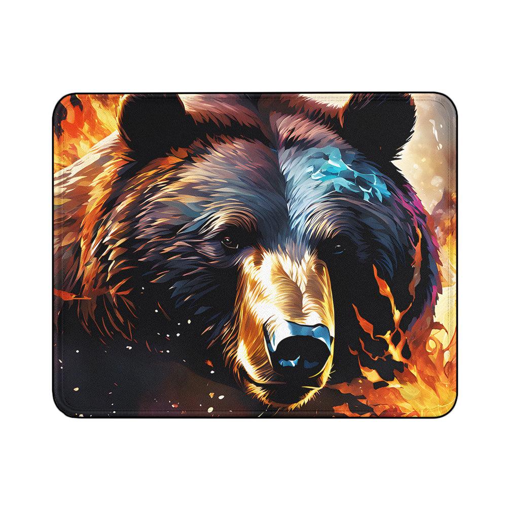 Abstract Brown Bear Art Mouse Pads-18x21 CM-Oxvistore
