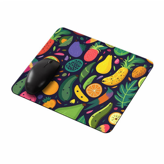 Abstract Design Tropical Fruits Mouse Pads-Oxvistore