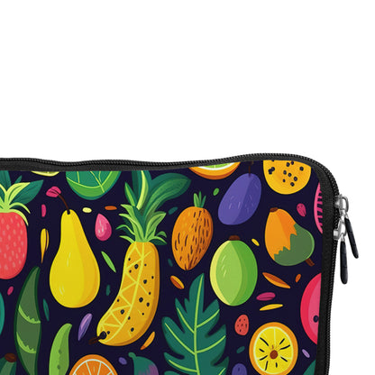 Abstract Design Tropical Fruits Laptop Sleeve Protective Cover