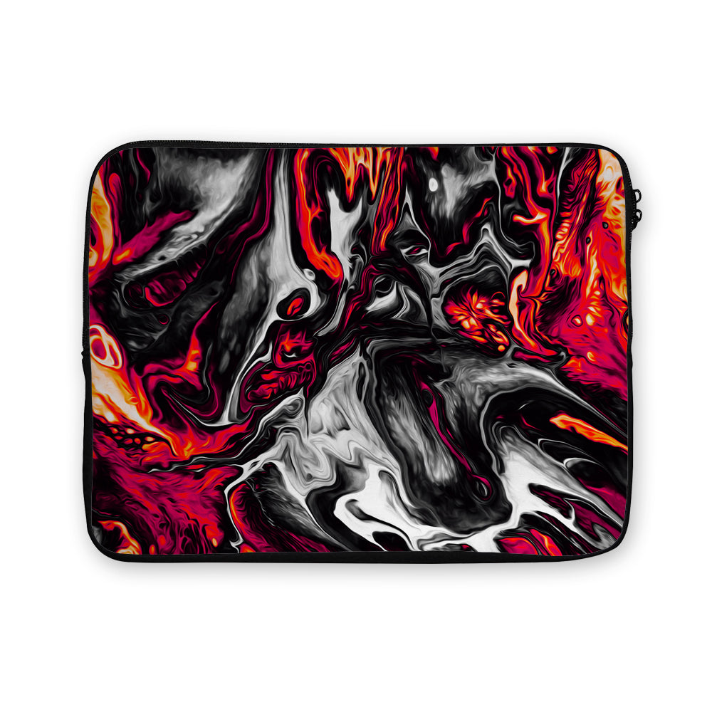 Abstract Painting Red Mix Laptop Sleeve Protective Cover