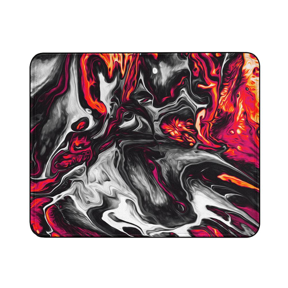 Abstract Painting Red Mix Mouse Pads-18x21 CM-Oxvistore