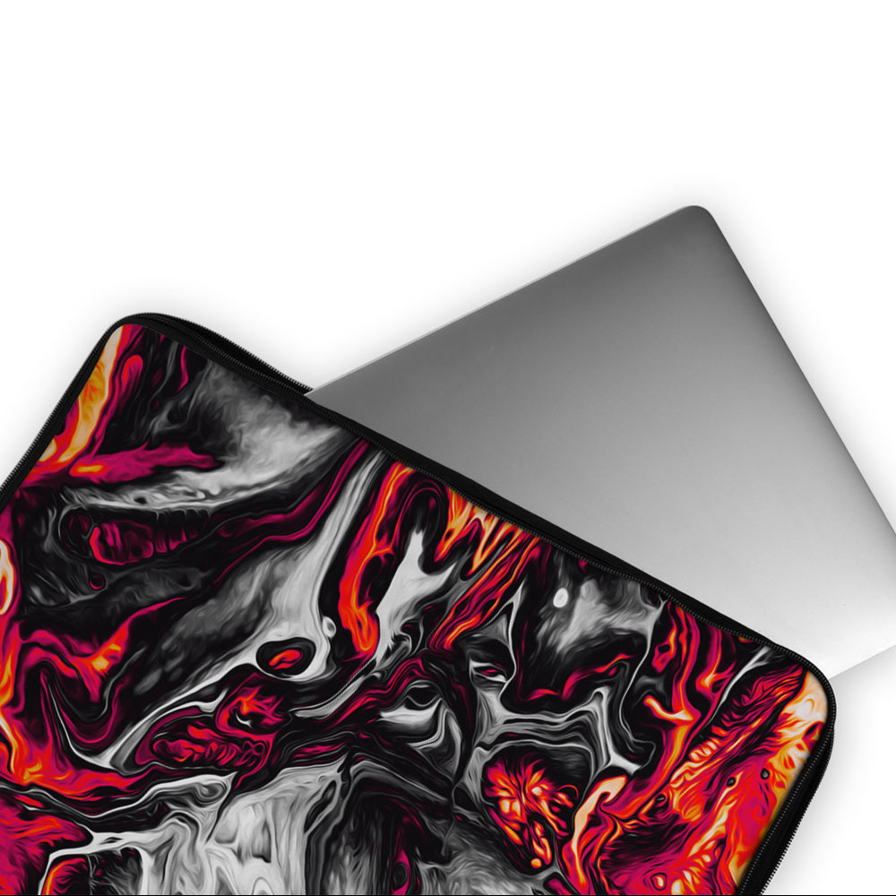 Abstract Painting Red Mix Laptop Sleeve Protective Cover