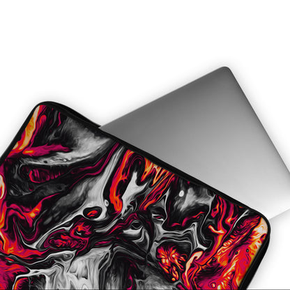 Abstract Painting Red Mix Laptop Sleeve Protective Cover