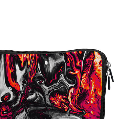 Abstract Painting Red Mix Laptop Sleeve Protective Cover