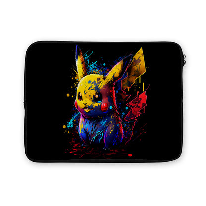 Abstract Pikachu Watercolor Laptop Sleeve Protective Cover