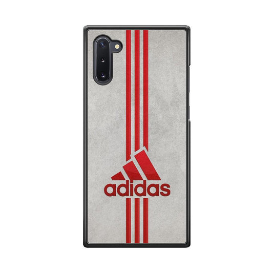 Adidas Blood Line Samsung Galaxy Note 10 Case-Rubber Black (2D Case)-Oxvistore