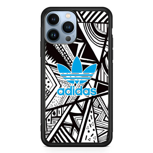 Adidas Blue Ahead iPhone 15 Pro Case-Oxvistore