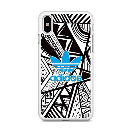 Adidas Blue Ahead iPhone XS Case-Oxvistore