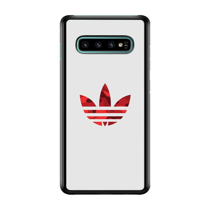 Adidas Camo Red Samsung Galaxy S10 Case-Oxvistore