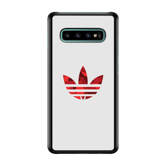 Adidas Camo Red Samsung Galaxy S10 Case-Oxvistore