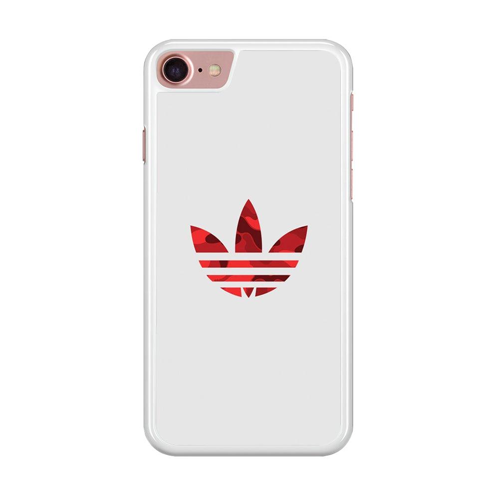 Adidas Camo Red iPhone 8 Case-Oxvistore