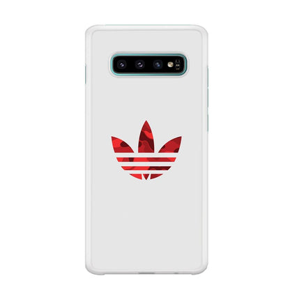 Adidas Camo Red Samsung Galaxy S10 Case-Oxvistore