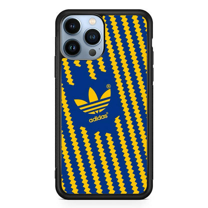 Adidas Choppy Line iPhone 15 Pro Case-Oxvistore