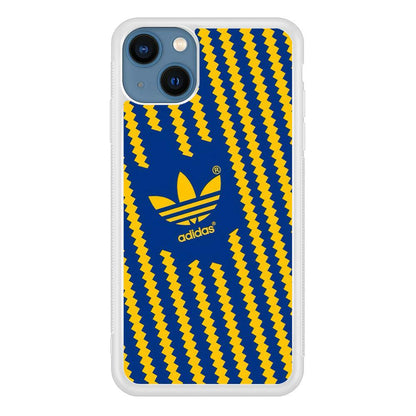 Adidas Choppy Line iPhone 15 Plus Case-Oxvistore