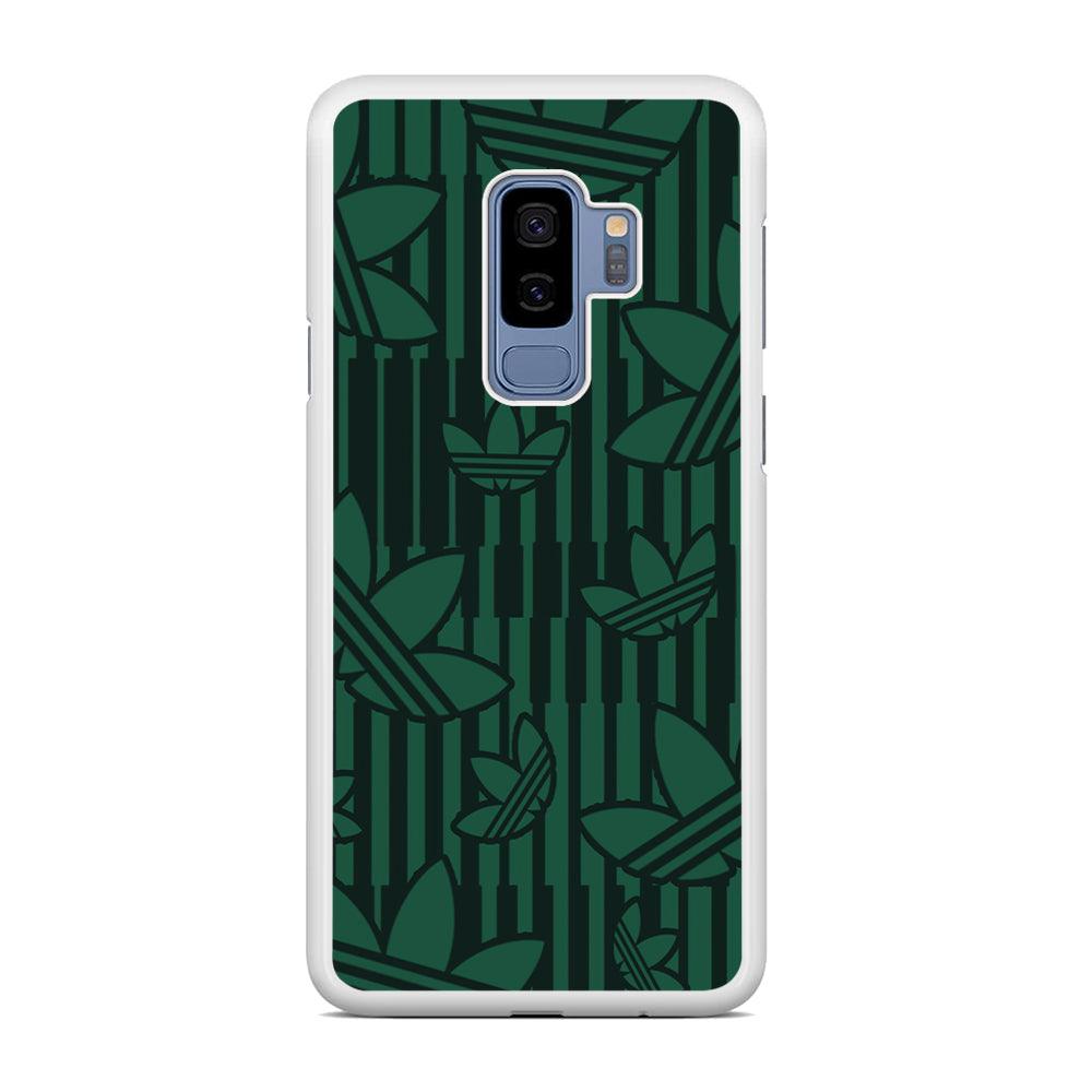 Adidas Dark Green Pattern Samsung Galaxy S9 Plus Case-Oxvistore