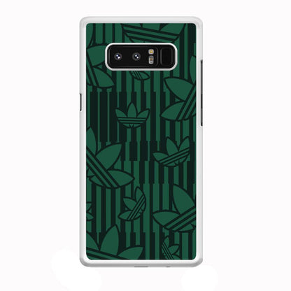 Adidas Dark Green Pattern Samsung Galaxy Note 8 Case-Oxvistore