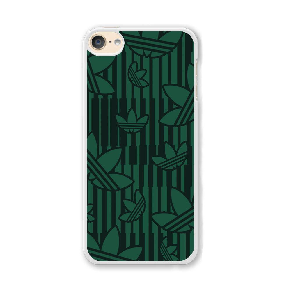 Adidas Dark Green Pattern iPod Touch 6 Case-Oxvistore