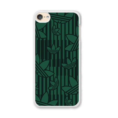 Adidas Dark Green Pattern iPod Touch 6 Case-Oxvistore