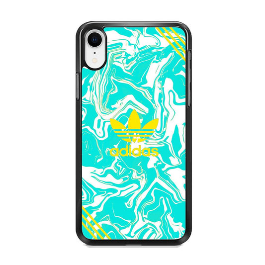 Adidas Elements iPhone XR Case-Rubber Black (2D Case)-Oxvistore