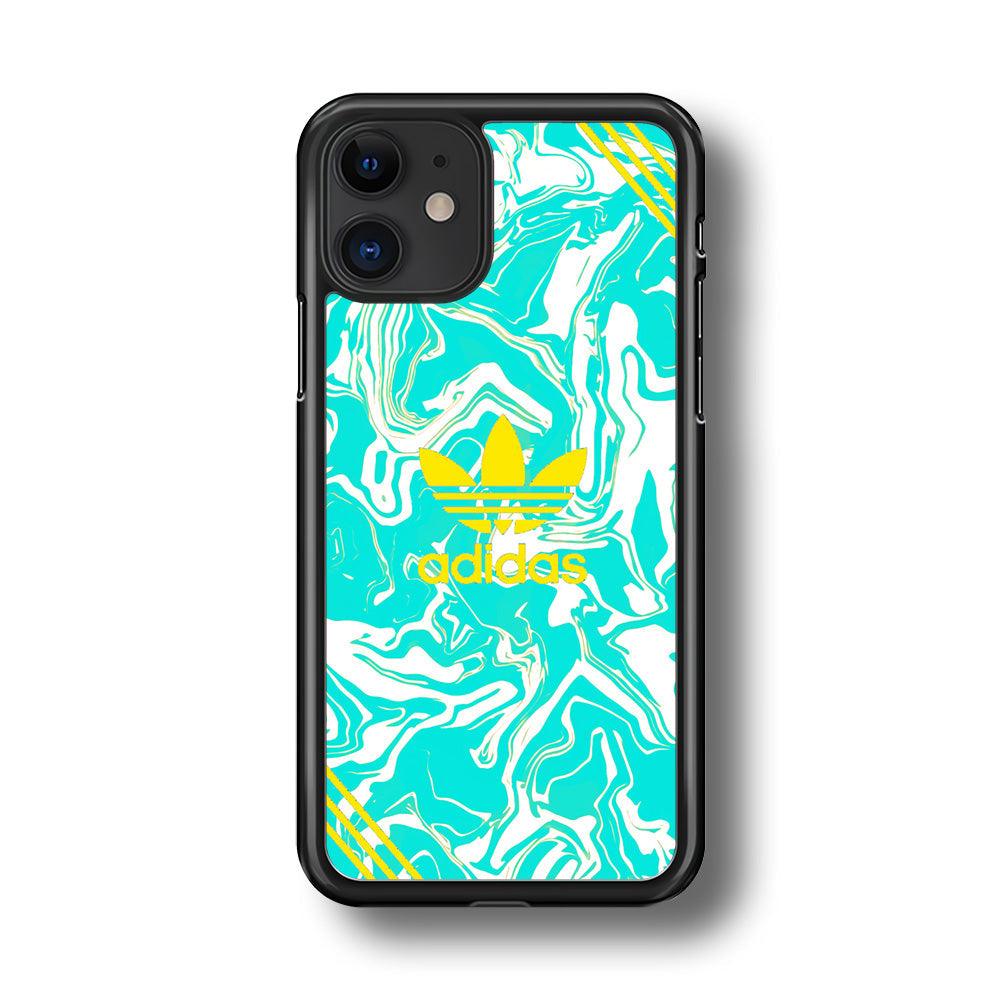 Adidas Elements iPhone 11 Case-Rubber Black (2D Case)-Oxvistore