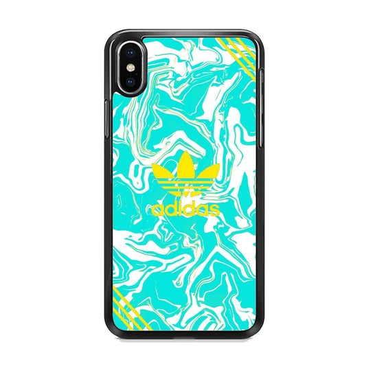 Adidas Elements iPhone XS MAX Case-Rubber Black (2D Case)-Oxvistore